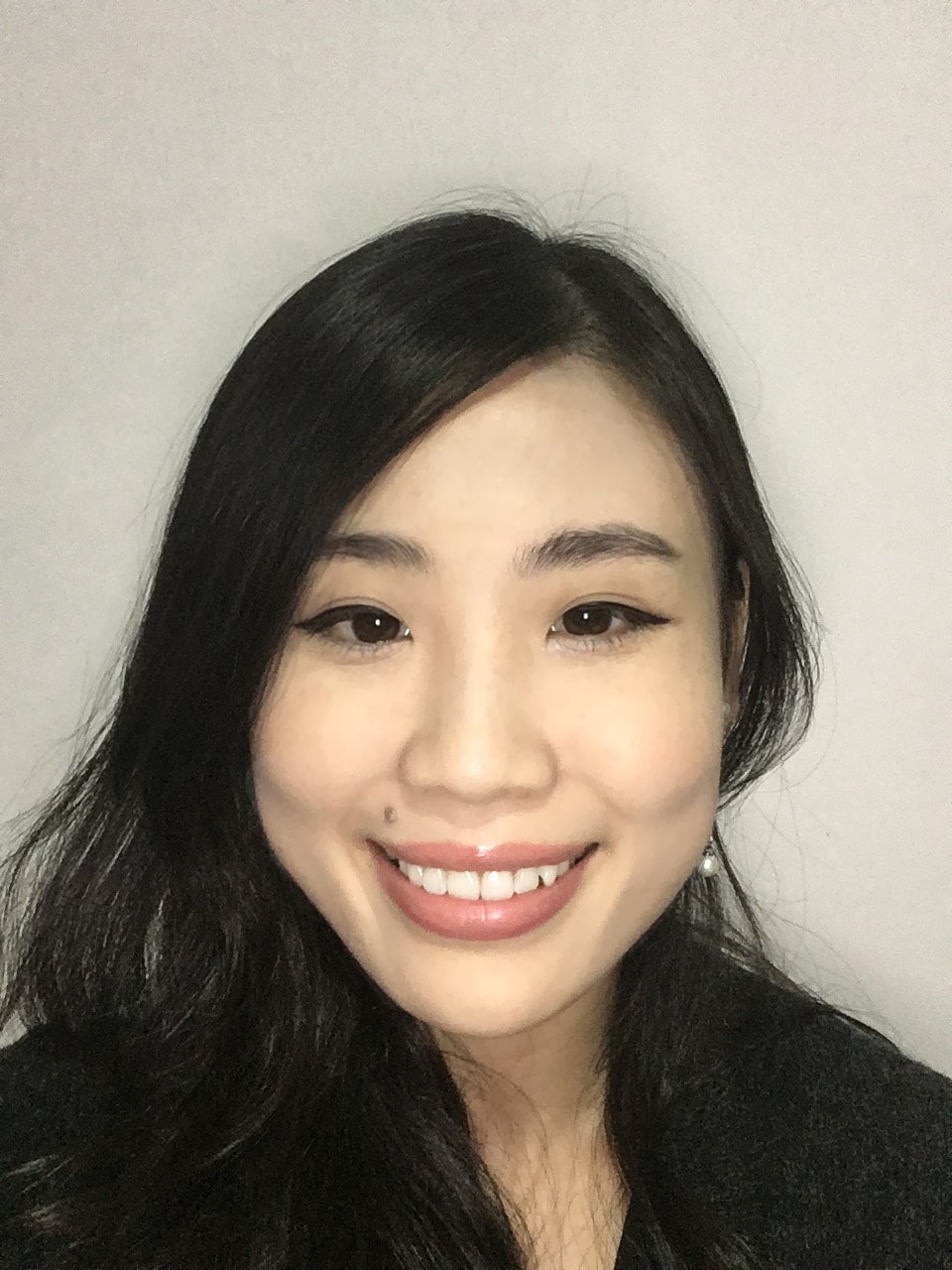 a close-up photo of web developer Silvia Lee